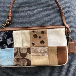 Coach PatchworkWristlet